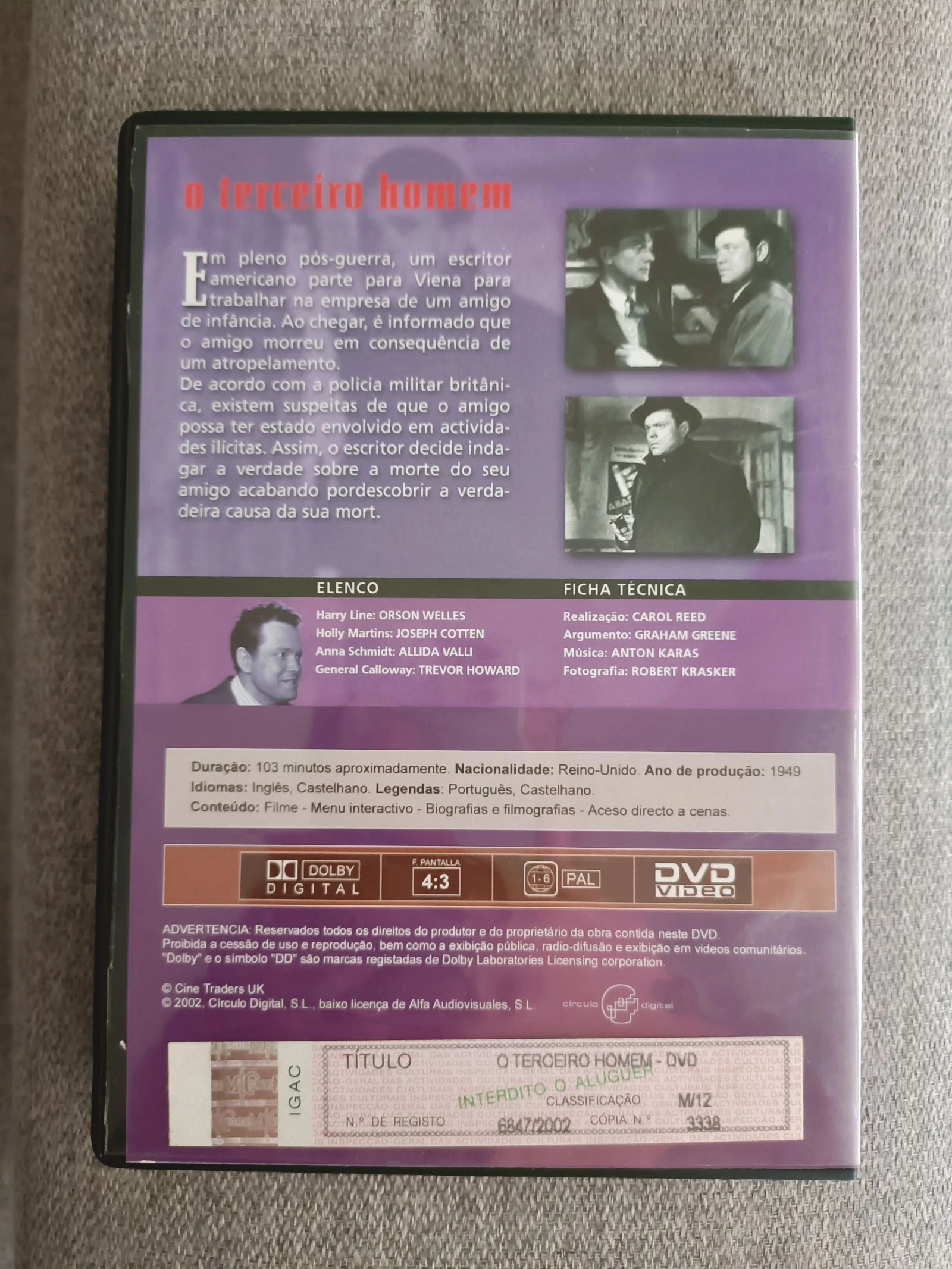 O Terceiro Homem - The Third Man  – photo 2